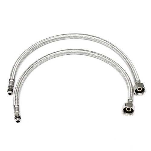 Mixer Tap Connectors Kitchen Basin Faucet Stainless 50cm Steel Braided